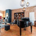 בית נופש Mansion With Swimming Pool Buzet-sur-Tarn